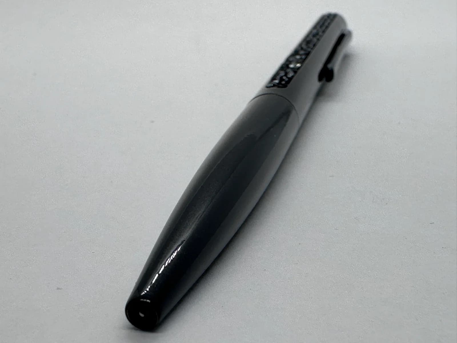 Swarovski Crystal Shimmer Ballpoint Pen, Black Lacquer with Jet Crystals 7