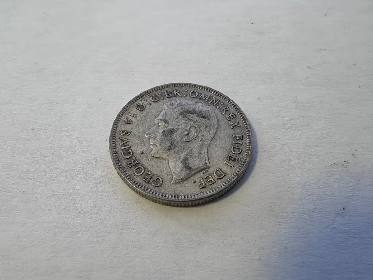 Australia 1951 Florin Silver Coin - Federation Jubilee